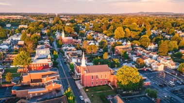 Overview photo of Mechanicsburg, PA.